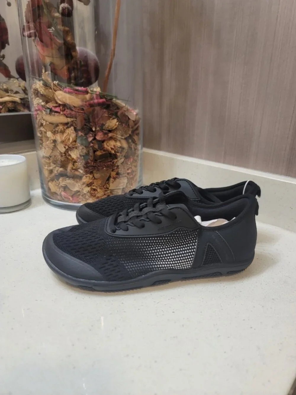 Hike Footwear HF Stride W 7.5 M 5.5 Black Barefoot Minimalist Shoes Sneakers New